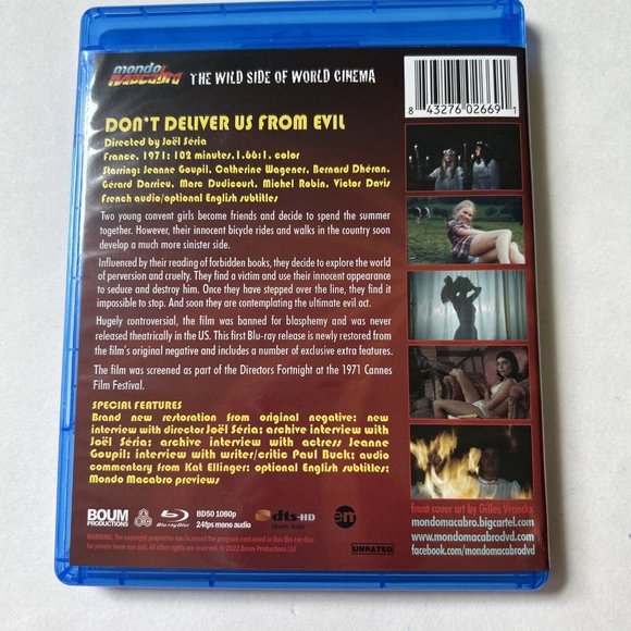 Mondo Macabro Don't Deliver Us From Evil Blu-ray-UR-bonus-70s-was banned in US - Picture 3 of 5